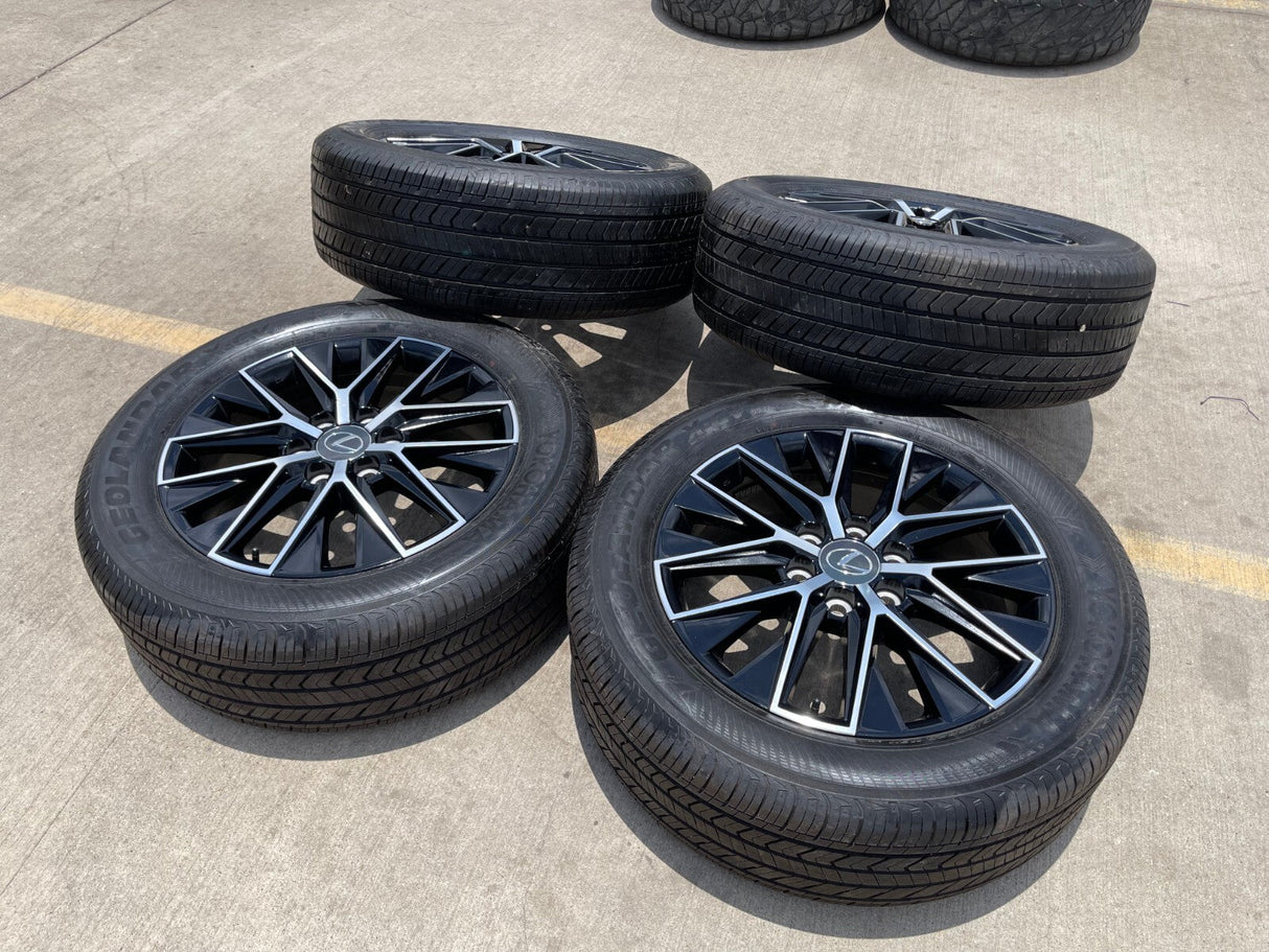 20" Toyota Land Cruiser Tundra OEM wheels rims 10545 Lexus GX550 LX600 2024 2025 Texas Truck Tire