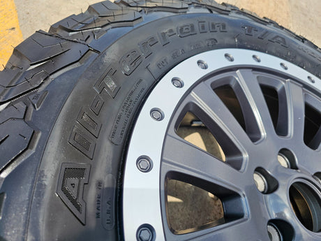 (1) 18" INEOS Grenadier OEM wheel rim beadlock 2023 2024 2025 2026 NEW BFG Texas Truck Tire