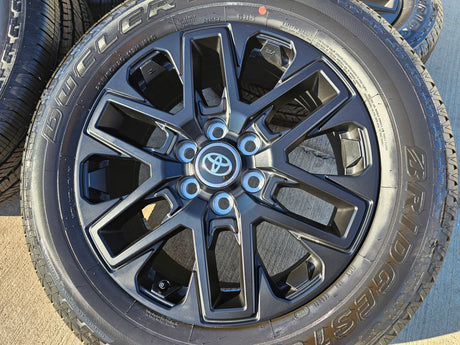 20" Toyota Tundra TRD OEM wheels rims TSS 75276 95295 Sequoia 2024 2025 2026 NEW Texas Truck Tire