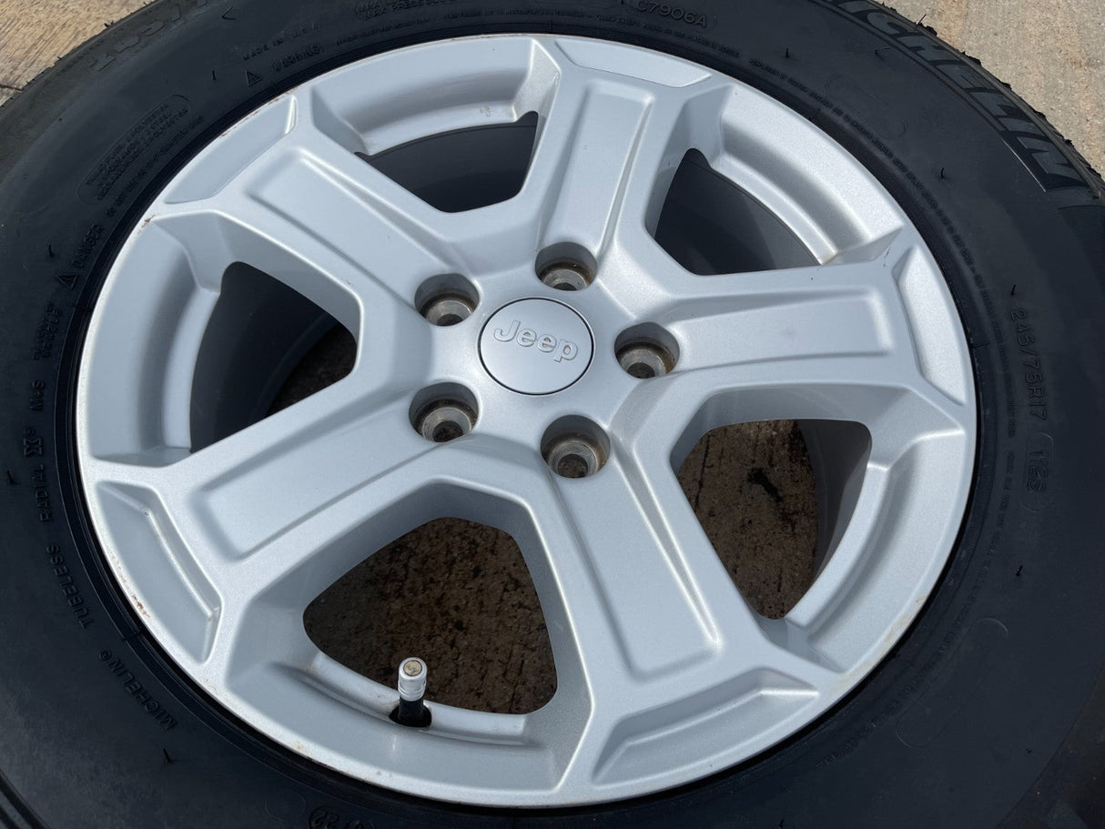 17" Jeep Wrangler Gladiator SPARE OEM 9216 wheel rim 2020 2021 2022 2023 2024 Texas Truck Tire
