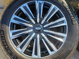 22" Cadillac Escalade IQ PLATINUM EV OEM wheels rims 2500 Hummer 2025 2026 NEW Texas Truck Tire