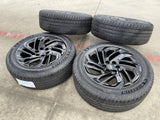 22" Lincoln Navigator OEM 94225 rims wheels BLACK LABEL 2025 2026 MICHELIN NEW Texas Truck Tire