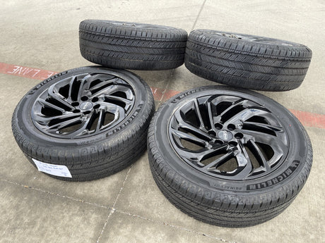 22" Lincoln Navigator OEM 94225 rims wheels BLACK LABEL 2025 2026 MICHELIN NEW Texas Truck Tire