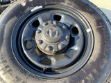 17" Ram 2500 3500 Laramie Power Wagon OEM 2497 wheels rims 2025 2026 NEW Texas Truck Tire