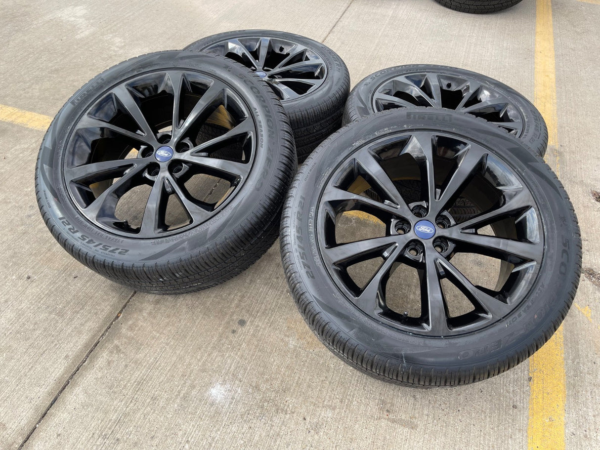 21" Ford Explorer ST OEM 10476 rims wheels Lincoln Aviator 2025 2026 PIRELLI NEW Texas Truck Tire