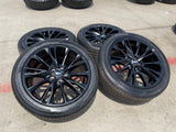 20" Cadillac XT4 OEM black wheels rims tires 2023 2024 2025 2026 NEW Texas Truck Tire