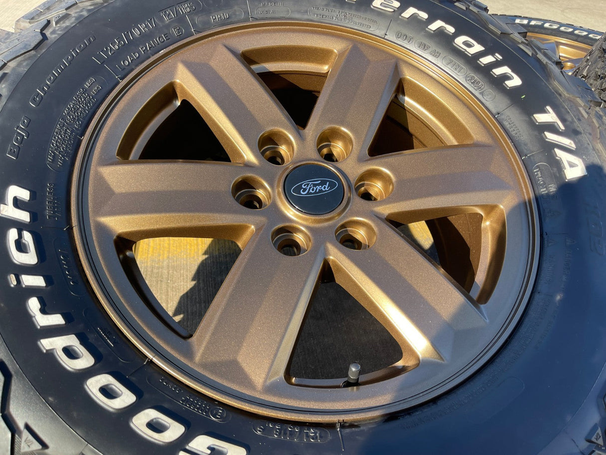 17" Ford F-150 BRONZE Tremor OEM 10339 rims wheels tires BFG KO2 A/T NEW Texas Truck Tire