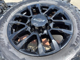 20" Chevy Silverado Trail Boss GMC AT4 2500 OEM 94030 wheels rims NEW BFG KO3 Texas Truck Tire