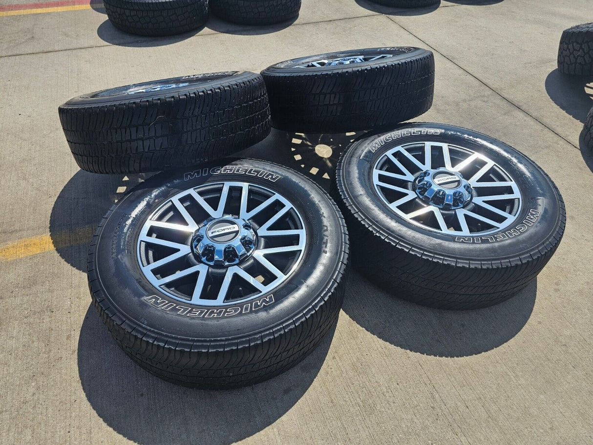 20" Ford F-250 F-350 OEM 10104 rims wheels 2017 2018 2019 2021 2022 2023 2024 Texas Truck Tire