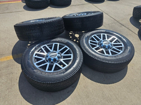 20" Ford F-250 F-350 OEM 10104 rims wheels 2017 2018 2019 2021 2022 2023 2024 Texas Truck Tire