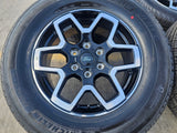 18" Ford Ranger wheels rims tires black 95213 tires 2024 2025 2026 NEW MICHELIN Texas Truck Tire