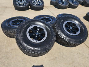 17" Ford Bronco HERITAGE OEM 10386 wheels rims BEADLOCK 2024 2025 2026 NEW 37" Texas Truck Tire
