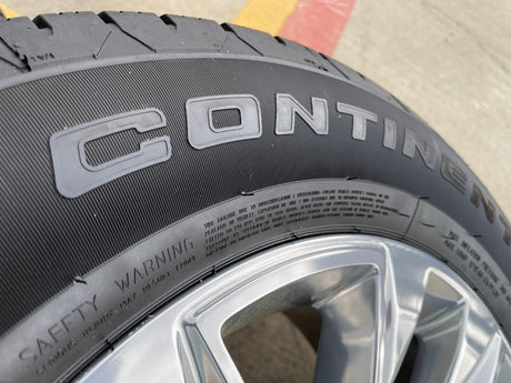 20" Chevy Tahoe Silverado 5920 OEM wheels rims GMC Yukon 2025 2026 CONTINENTAL Texas Truck Tire