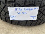 18" Ford F-250 F-350 TREMOR OEM rims wheels 10097 tires GOODYEAR 35" Texas Truck Tire