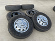 17" Dodge Ram 3500 Dually Laramie 8x200 wheels rims 2701 2702 OEM NEXEN Texas Truck Tire