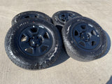17" Jeep Gladiator OEM wheels rims Steel 9220 9240 Wrangler 2025 2026 NEW Texas Truck Tire