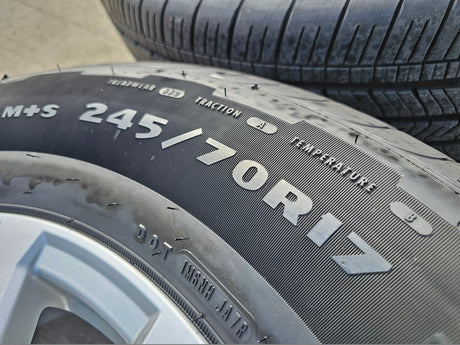 17" Toyota Tacoma 4Runner TRD OEM 94254 10637 wheels rims 2025 2026 GOODYEAR Texas Truck Tire