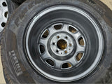 17" Ford F-150 OEM rims wheels 3857 tires steel 2023 2024 2025 PIRELLI A/T NEW Texas Truck Tire