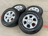 18" Ram 2500 3500 Laramie Power Wagon OEM wheels rims 2692 FIRESTONE A/T2 NEW Texas Truck Tire