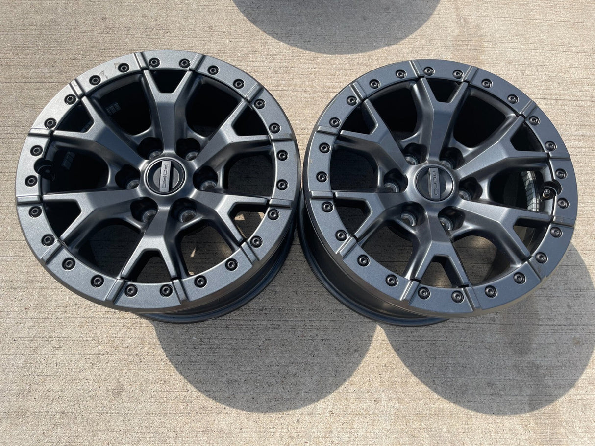 17" Ford F-150 Raptor OEM BEADLOCK rim wheel 10460 95354 Texas Truck Tire