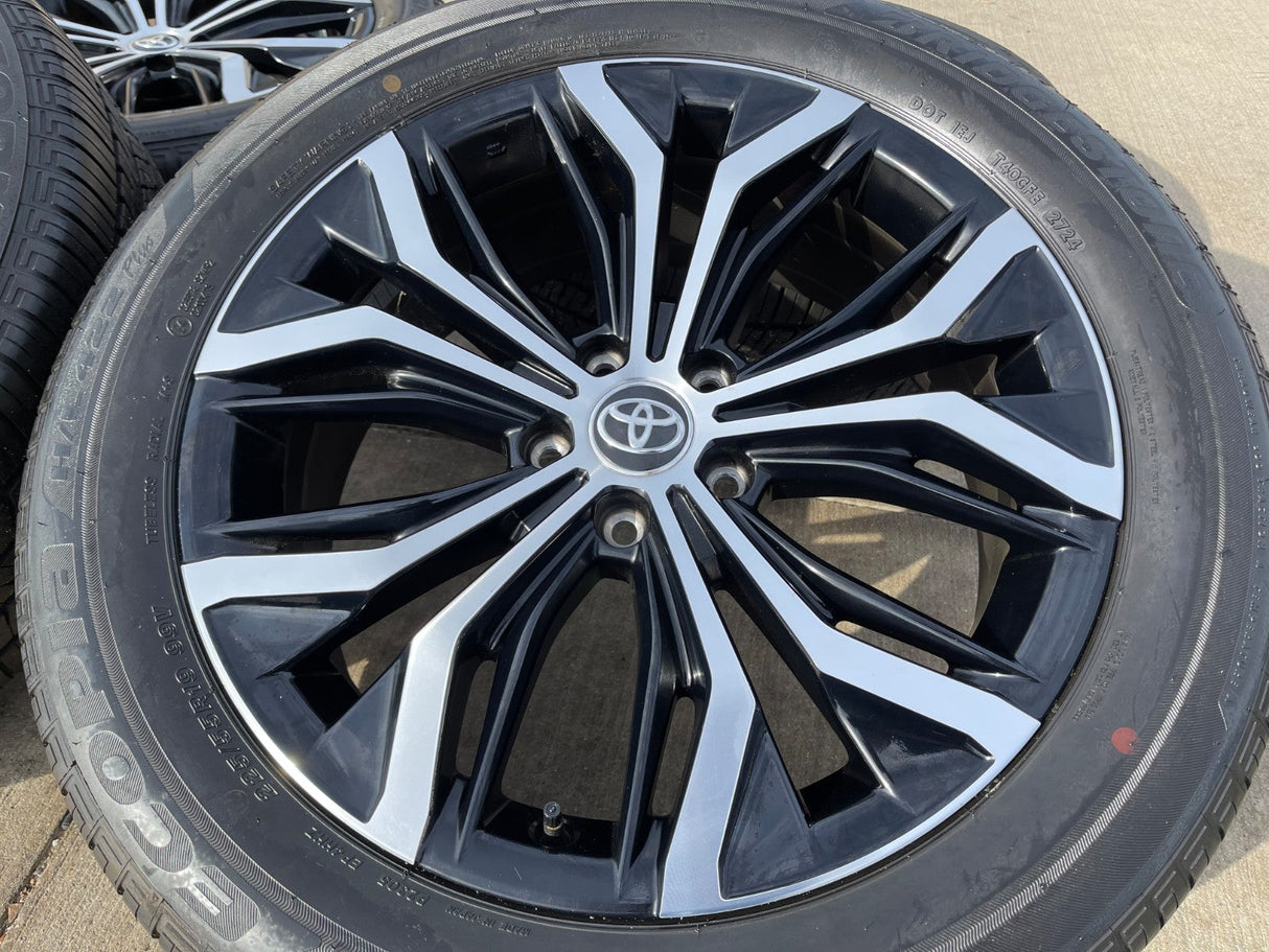 19" Toyota Crown OEM black wheels rims 75330 Camry Avalon Lexus 2024 2025 2026 Texas Truck Tire