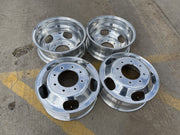 17" Ford F-350 Dually OEM 10477 10478 rims wheels 2023 2024 2025 2026 POLISHED Texas Truck Tire