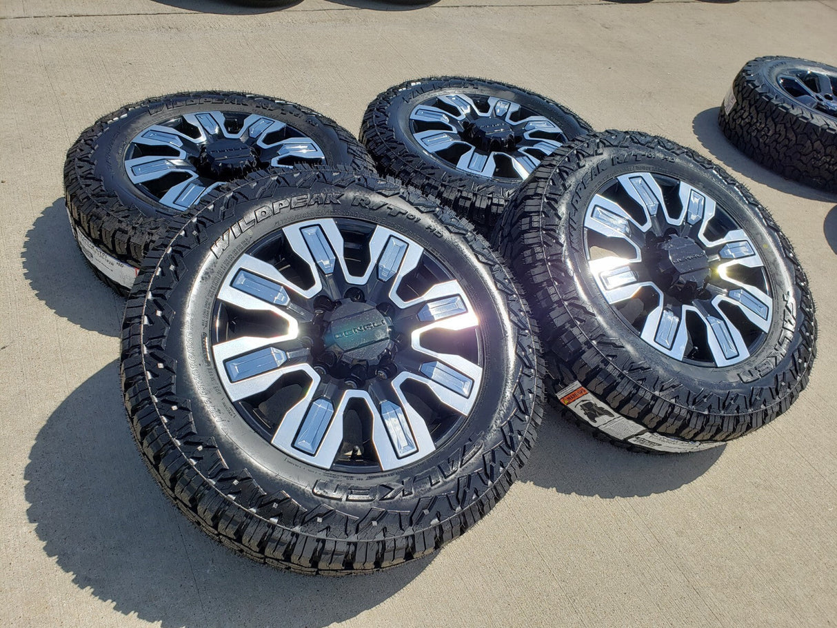 20" GMC Sierra DENALI ULTIMATE 2500 3500 OEM 5958 14138 wheels rims R/T NEW Texas Truck Tire