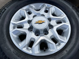 18" Chevy Silverado 2500 3500 OEM 5959 wheels rims MICHELIN LTX A/T2 NEW Texas Truck Tire