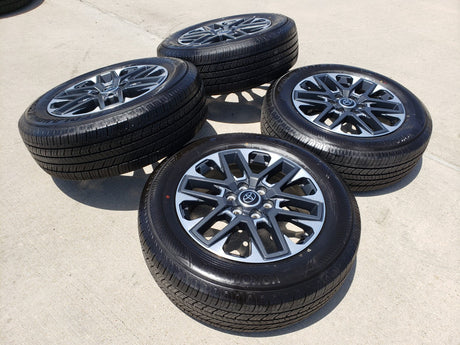 20" Toyota Tundra 1794 OEM wheels rims 34220 95295 75276 Sequoia NEW Texas Truck Tire