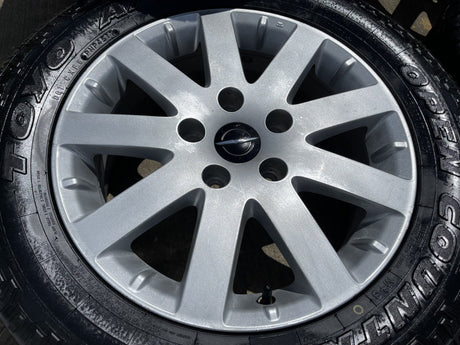 17" Jeep Grand Cherokee OEM wheels rims 2401 tires 2012 2015 2018 DISCOUNTED Texas Truck Tire