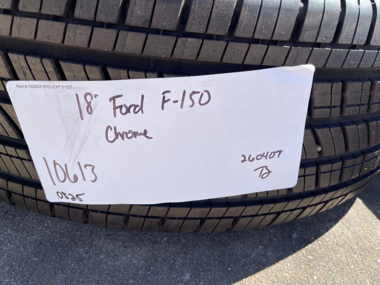 18" Ford F-150 Lariat OEM 10613 95922 CHROME rims wheels Expedition MICHELIN NEW Texas Truck Tire