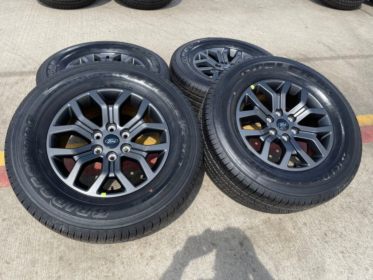18" Ford F-150 TREMOR OEM rims wheels 10342 95351 Expedition BRIDGESTONE NEW Texas Truck Tire