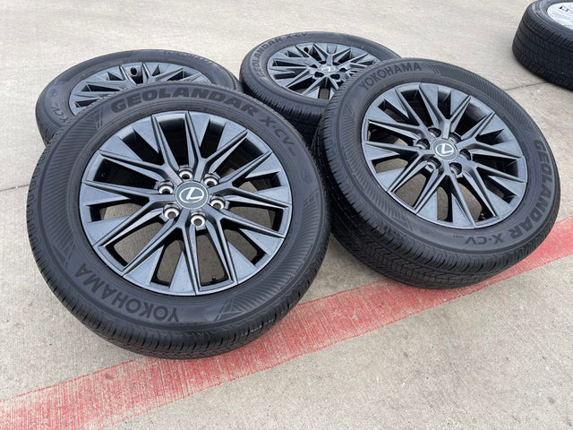 20" Lexus GX550 OEM wheels rims Toyota Land Cruiser Tundra 10545 LX600 2025 NEW Texas Truck Tire