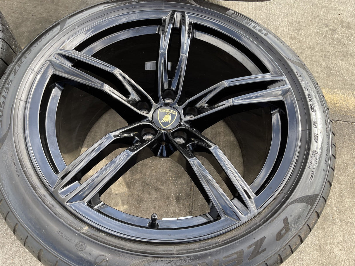 19" Lamborghini Huracan EVO LP580 OEM wheels rims 2020 2021 2022 2023 2024 2025 Texas Truck Tire