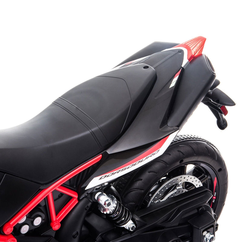 TOBBI 12V Aprilia Licensed Electric Dirt Bike for Kids - Perfect Xmas Gift!