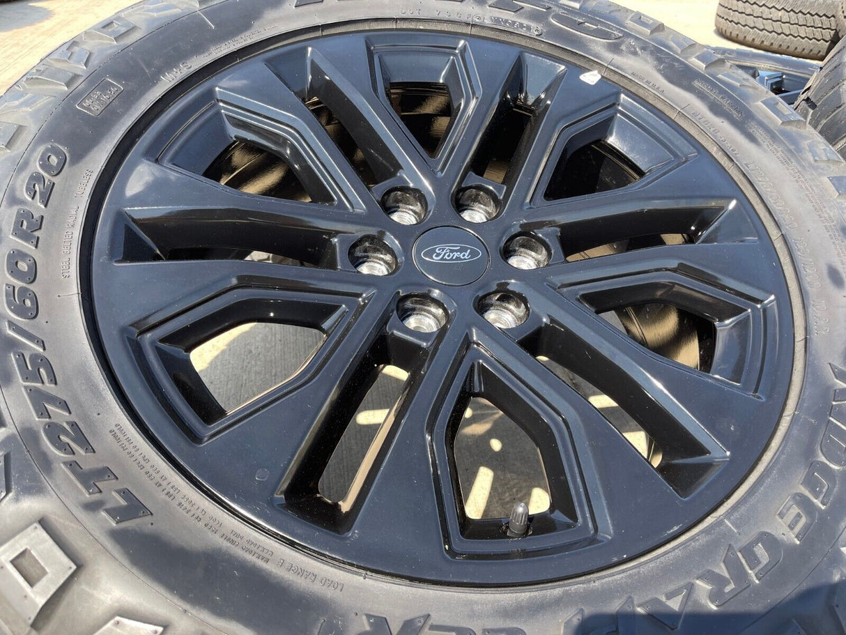20" Ford F-150 LARIAT Limited OEM rims wheels Expedition 2023 2024 2025 NITTO Texas Truck Tire