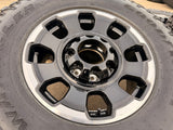 18" Ford F-250 F-350 OEM TREMOR rims wheels 10482 DURATRAC R/T 35" 2025 2026 Texas Truck Tire