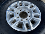 17" Chevy Silverado GMC Sierra 2500 OEM 5948 wheels rims FIRESTONE X/T 33" Texas Truck Tire
