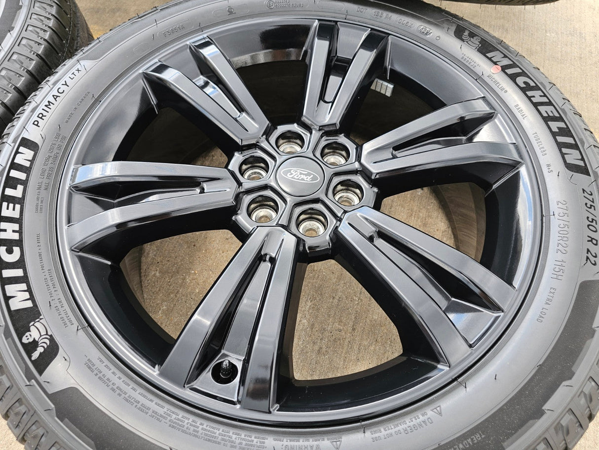22" Ford F-150 LIMITED Plus OEM rims wheels 10622 Expedition 2024 2025 2026 NEW Texas Truck Tire