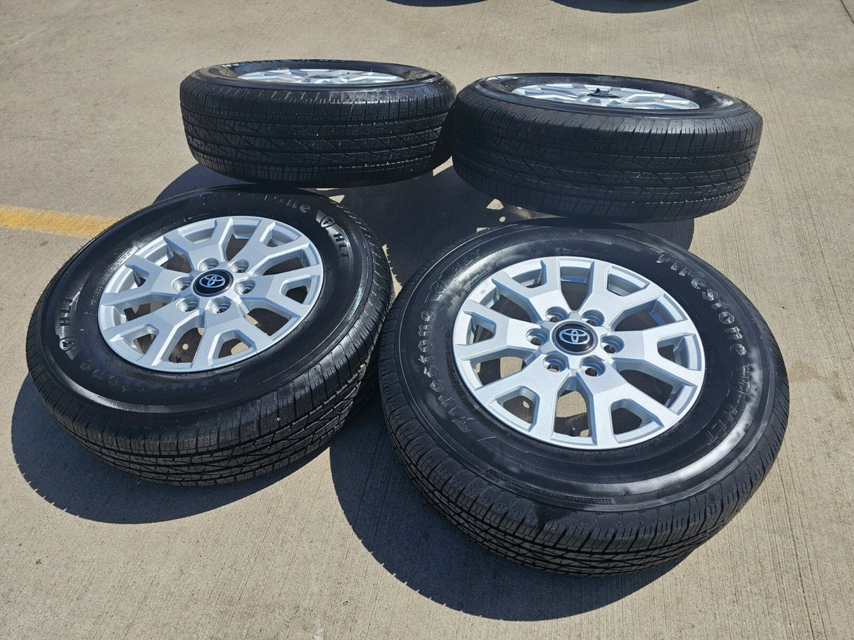 17" Toyota Tacoma 4Runner TRD OEM 94254 10637 wheels rims 2025 2026 NEW Texas Truck Tire