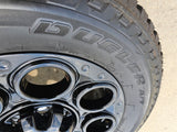 20" Ford F-250 F-350 OEM black Lariat wheels rims 10299 10484 tires DISCOUNTED Texas Truck Tire