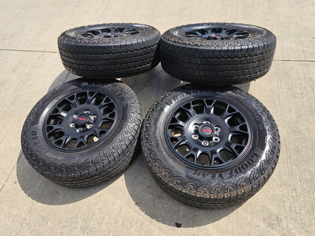 18" Toyota Tacoma 4Runner TRD Pro OEM 95973 wheels rims 2025 2026 GOODYEAR A/T Texas Truck Tire
