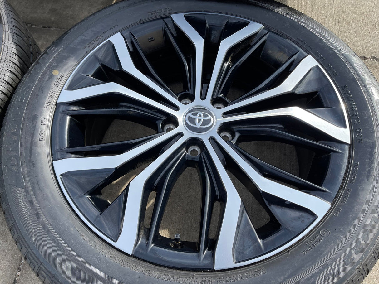 19" Toyota Crown OEM black wheels rims 75330 Camry Avalon Lexus 2024 2025 2026 Texas Truck Tire