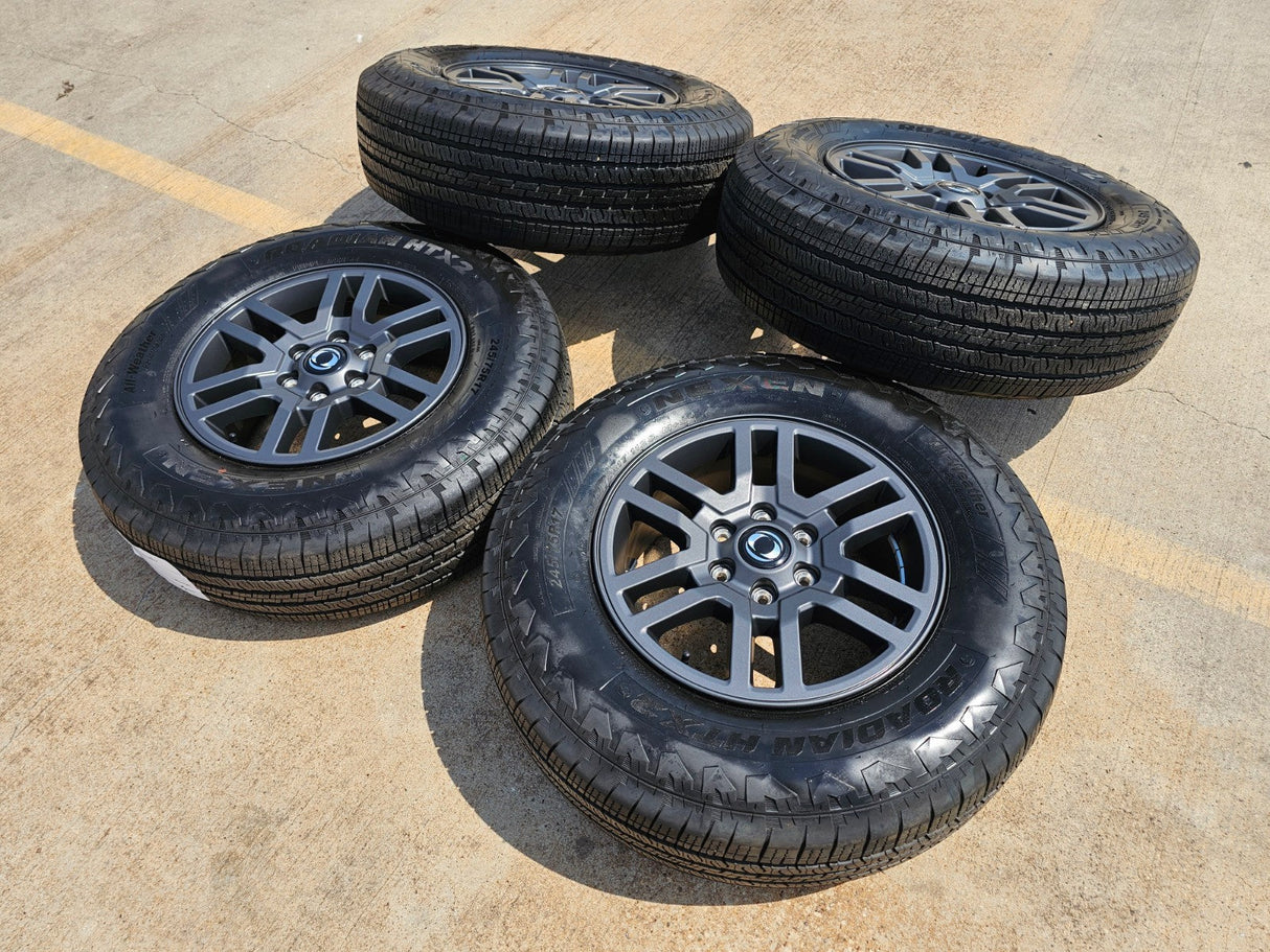 17" INEOS Grenadier OEM wheels rims tires 2023 2024 2025 2026 NEW Texas Truck Tire