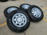 17" Ford F-150 OEM rims wheels 3857 tires steel 2023 2024 2025 PIRELLI A/T NEW Texas Truck Tire