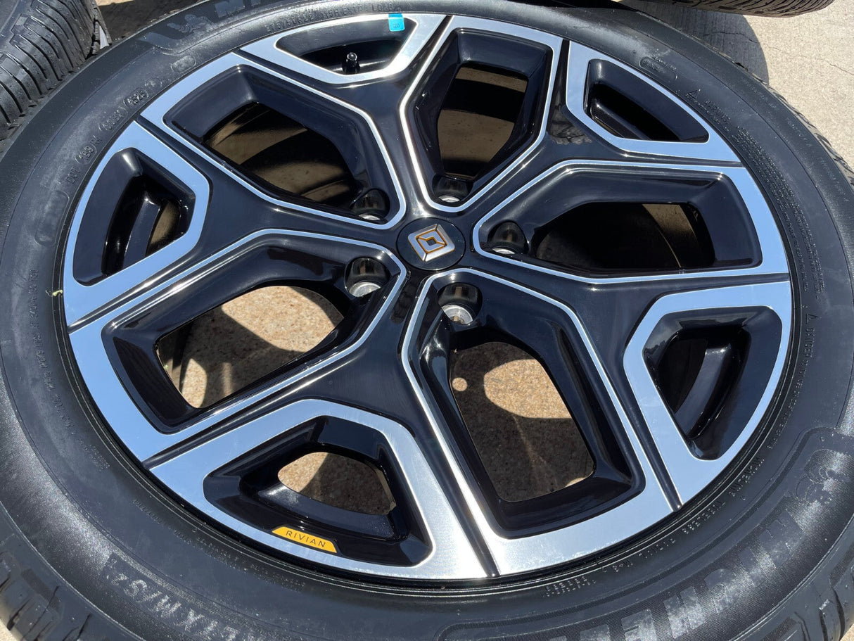 22" Rivian R1T R1S OEM wheels rims tires 2022 2023 2024 2025 2026 NEW MICHELIN Texas Truck Tire