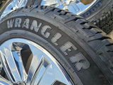 20" Ford F-150 Expedition OEM Lariat rims wheels 10171 CHROME NICE SET Texas Truck Tire