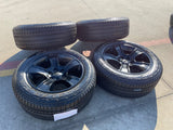 20" Dodge Ram 1500 OEM LIMITED Black 2676 2723 wheels rims BRIDGESTONE NEW Texas Truck Tire