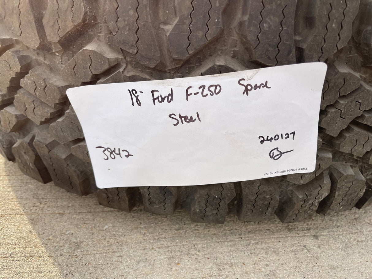 18" Ford F-250 F-350 OEM 3842 wheel rim DURATRAC 2022 2023 2024 2025 2026 NEW Texas Truck Tire