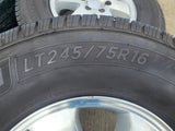 (4) 16" Mercedes Sprinter OEM 2353 wheels rims tires MICHELIN Texas Truck Tire
